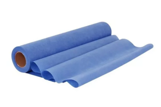 Rollo para mesa de exploracion azul tela sms