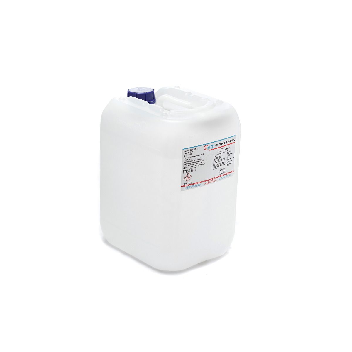 Alcohol Etilico Absoluto 19 litros Hycel