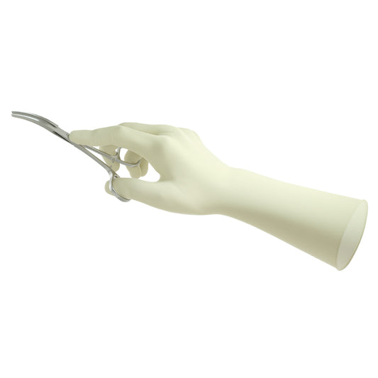 Guante para Cirujano de Látex Medi-Grip Libre de Polvo 6.5 c/100 pares